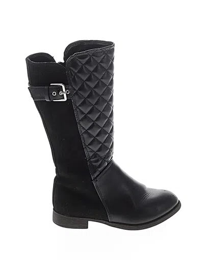 Pre-owned Olive & Edie Kids' Boots In Black