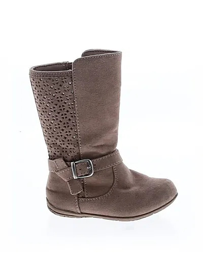 Pre-owned Olive & Edie Kids' Boots In Brown