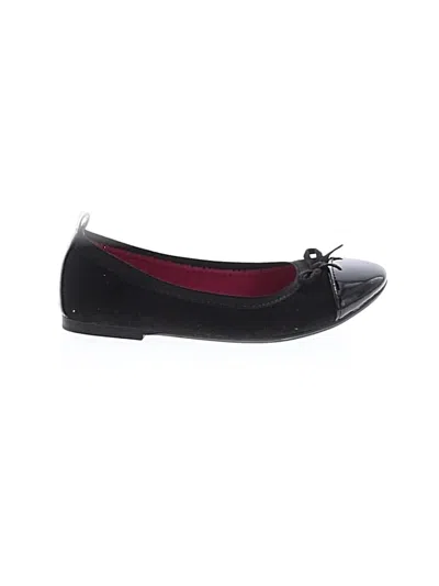 Pre-owned Olive & Edie Kids' Flats In Black