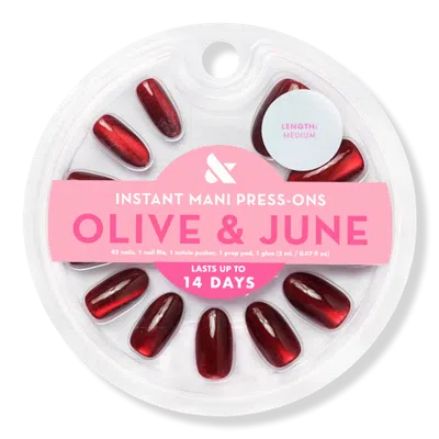 Olive & June Instant Mani Press On Nails Obsessed Velvet