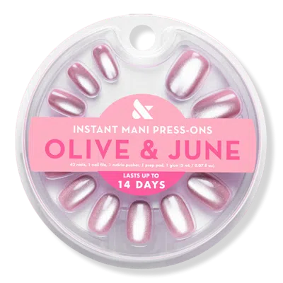Olive & June Instant Mani Press-on Nails World Lit Velvet