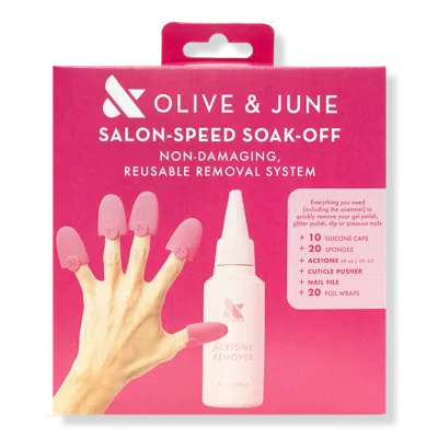 Olive & June Salon Speed Soak Off Kit