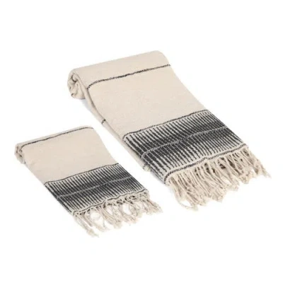 Olive And Linen Olive & Linen Amber Linen Turkish Towel Set