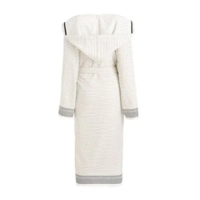 Olive And Linen Olive & Linen Bliss Turkish Towel Robe In White