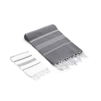 Olive And Linen Olive & Linen Bodrum / Datca Turkish Towel Set