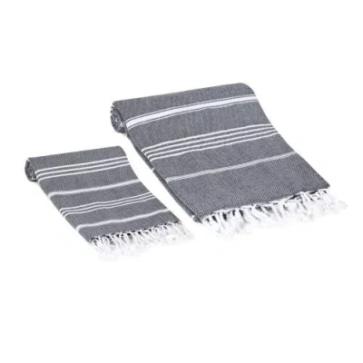 Olive And Linen Olive & Linen Bodrum Turkish Towel Set