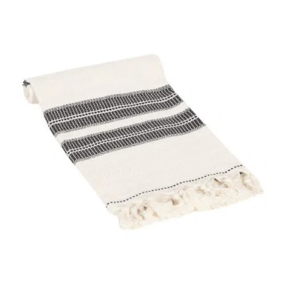 Olive And Linen Olive & Linen Costa Ivory Turkish Hand / Kitchen Towel