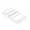 Olive And Linen Olive & Linen Datca Turkish Hand / Kitchen Towel In White