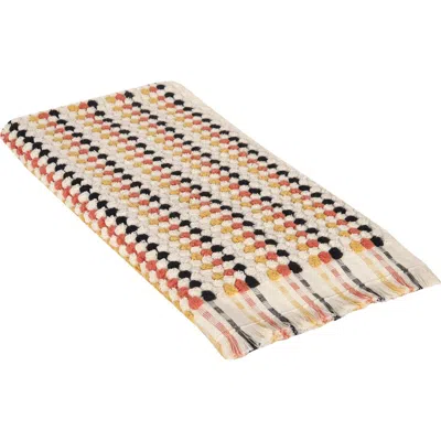 Olive And Linen Olive & Linen Dots Bath Mat In Multi