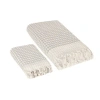 Olive And Linen Olive & Linen Dots Terry Towel Set