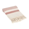 Olive And Linen Olive & Linen Pixel Turkish Hand / Kitchen Towel Bundle In Red