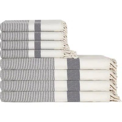 Olive And Linen Olive & Linen Pixel Turkish Towel Bundle