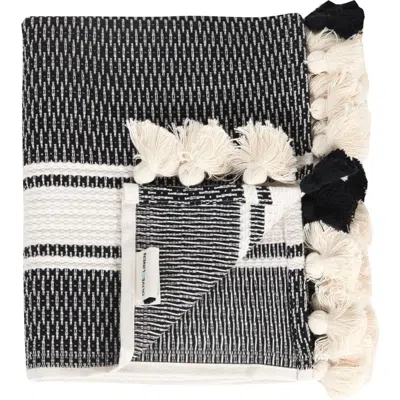 Olive And Linen Olive & Linen Pom Pom Bath Mat