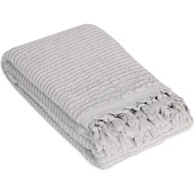 Olive And Linen Olive & Linen Ribbed Loom Terry Bath Towel