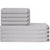 Olive And Linen Olive & Linen Ribbed Loom Terry Towel Bundle