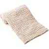 Olive And Linen Olive & Linen Soho Supersoft Hand / Kitchen Towel In Neutral
