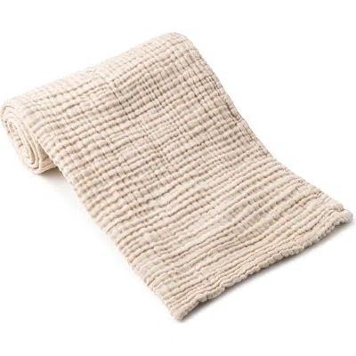 Olive And Linen Olive & Linen Soho Supersoft Hand / Kitchen Towel In Neutral