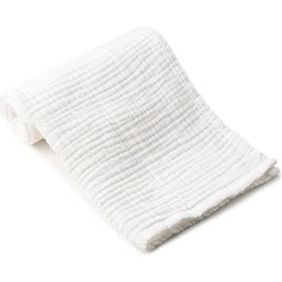 Olive And Linen Olive & Linen Soho Supersoft Hand / Kitchen Towel In White