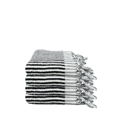 Olive And Linen Olive & Linen Striped Terry Hand Towel Bundle