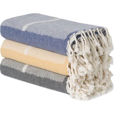 Olive And Linen Olive & Linen Track Turkish Towel