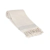 Olive And Linen Olive & Linen Whisper Weight Natural Turkish Towel In Brown