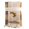 Olive And Loom Hand-stitched Kitchen Towel In Multi