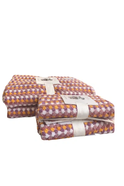 Olive And Loom Marseille Towel Set In Multi