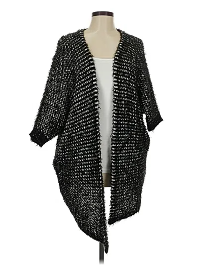 Pre-owned Olive & Oak Cardigan Sweater In Black