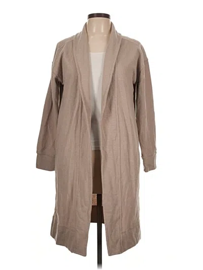 Pre-owned Olive & Oak Cardigan Sweater In Brown