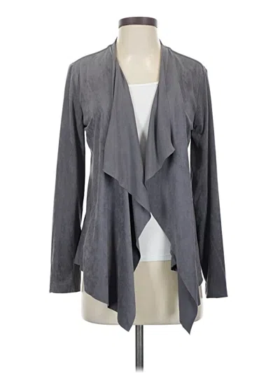 Pre-owned Olive & Oak Cardigan Sweater In Gray