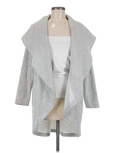 Pre-owned Olive & Oak Cardigan Sweater In Gray