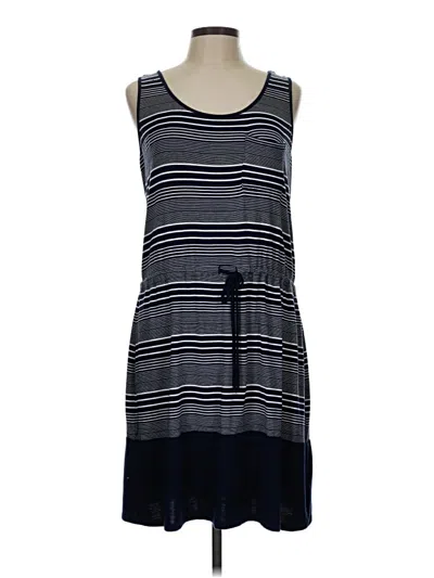 Pre-owned Olive & Oak Casual Dress In Blue