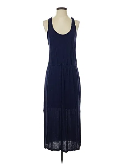 Pre-owned Olive & Oak Casual Dress In Blue