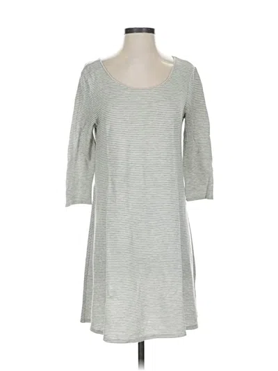 Pre-owned Olive & Oak Casual Dress In Gray