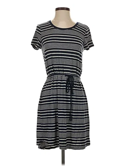 Pre-owned Olive & Oak Casual Dress In Gray