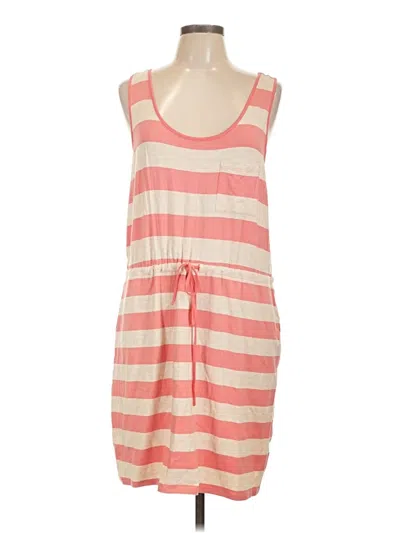 Pre-owned Olive & Oak Casual Dress In Pink