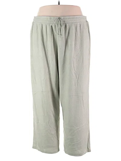 Pre-owned Olive & Oak Casual Pants In Gray