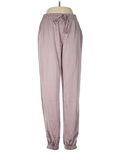 Pre-owned Olive & Oak Casual Pants In Purple