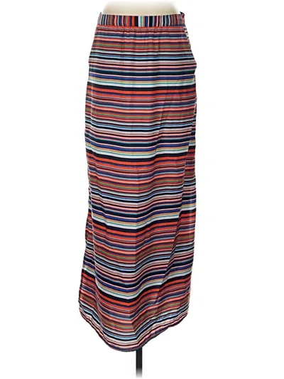 Pre-owned Olive & Oak Casual Skirt In Blue