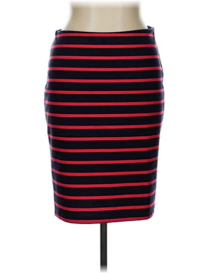 Pre-owned Olive & Oak Casual Skirt In Red