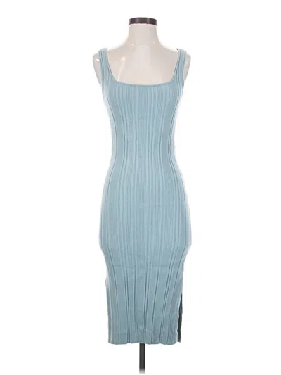 Pre-owned Olive & Oak Cocktail Dress In Blue