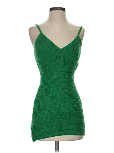 Pre-owned Olive & Oak Cocktail Dress In Green