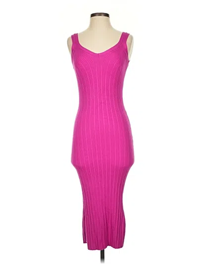 Pre-owned Olive & Oak Cocktail Dress In Pink