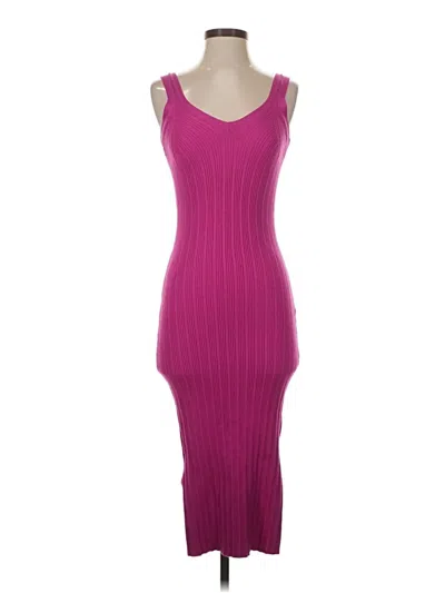 Pre-owned Olive & Oak Cocktail Dress In Purple