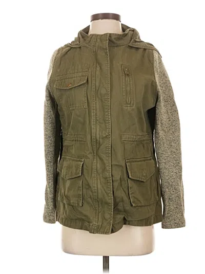 Pre-owned Olive & Oak Jacket In Green