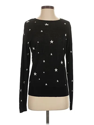 Pre-owned Olive & Oak Pullover Sweater In Black