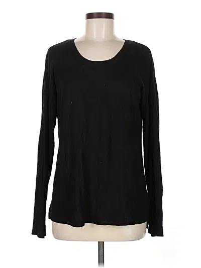 Pre-owned Olive & Oak Pullover Sweater In Black