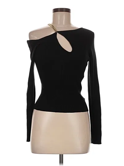 Pre-owned Olive & Oak Pullover Sweater In Black