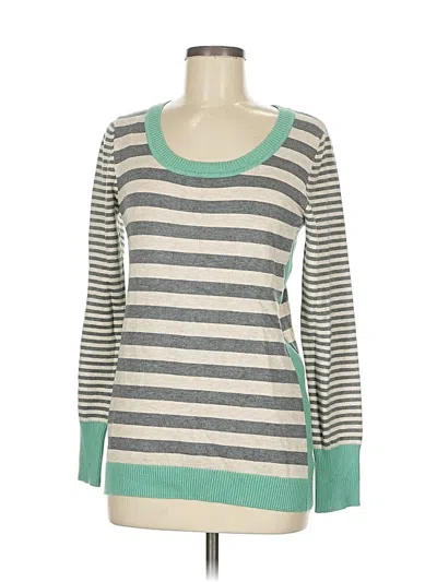 Pre-owned Olive & Oak Pullover Sweater In Blue