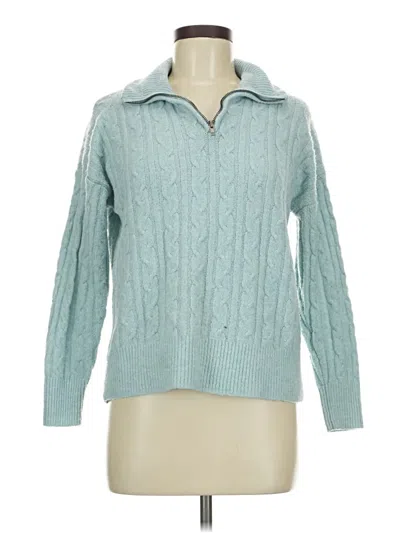 Pre-owned Olive & Oak Pullover Sweater In Blue